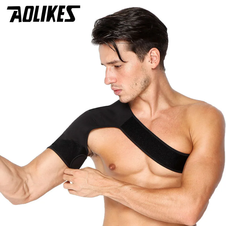 AOLIKES 1 шт. дышащая защита для плеч Бинт Эластичный плечевой поддерживает