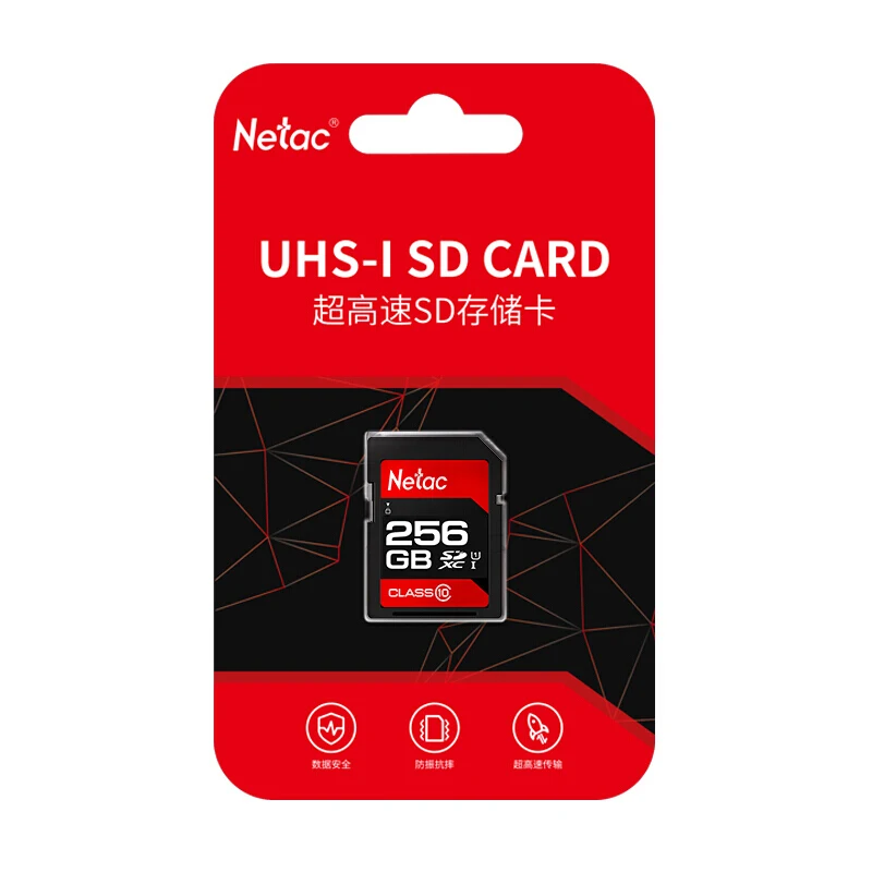 Netac камера; sd-карта 16 ГБ 32 64 128 256 Micro SDHC/SDXC карты памяти плюс OTG Card Reader флэш для Canon Nikon