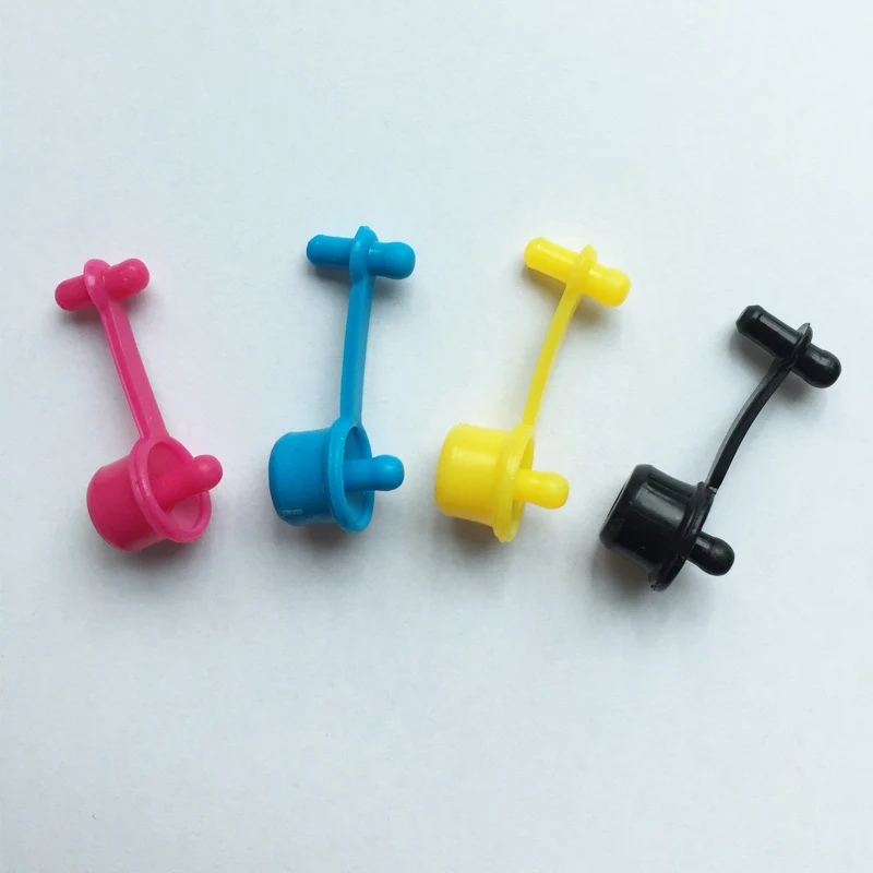 

4 Color CMYK CISS Ink Tank Plug Plastic Color Connector DIY CISS Accessory For Inkjet Printer Free Delivery