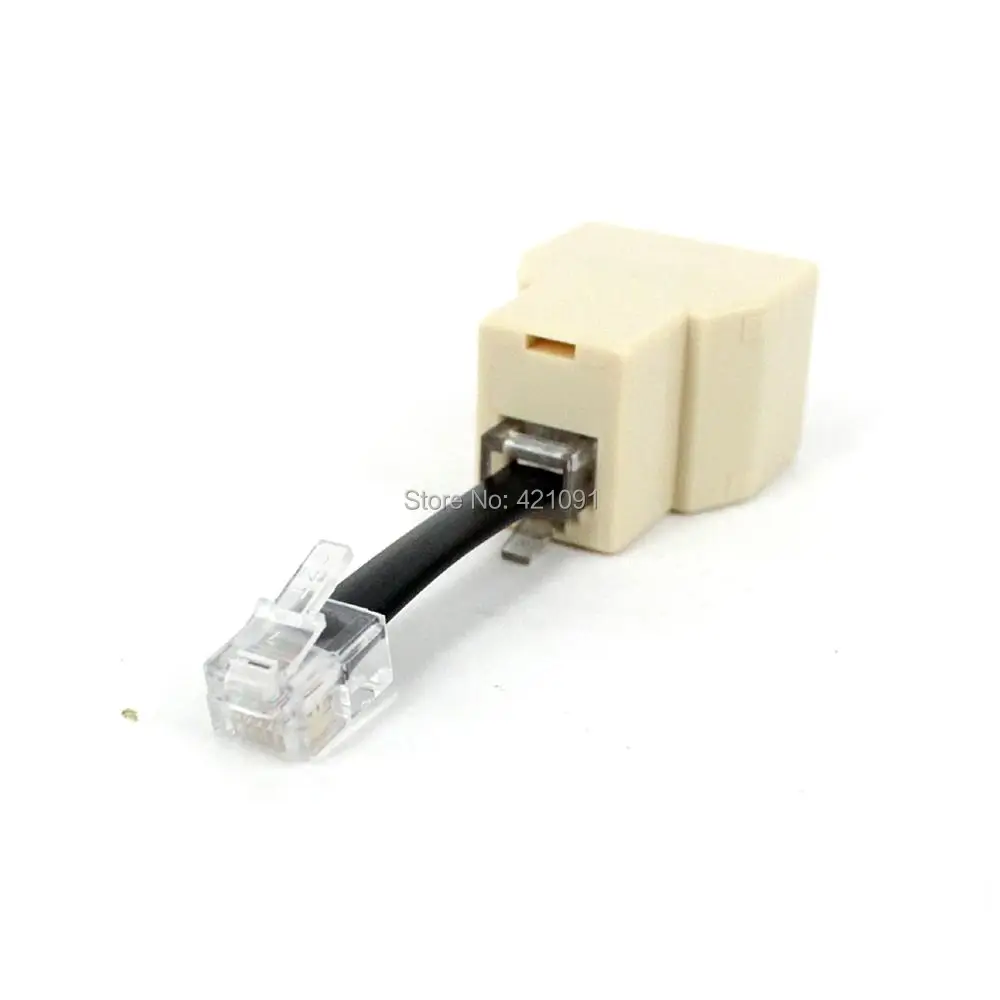 Hand Microphone 1 to 2 Splitter  4_0385