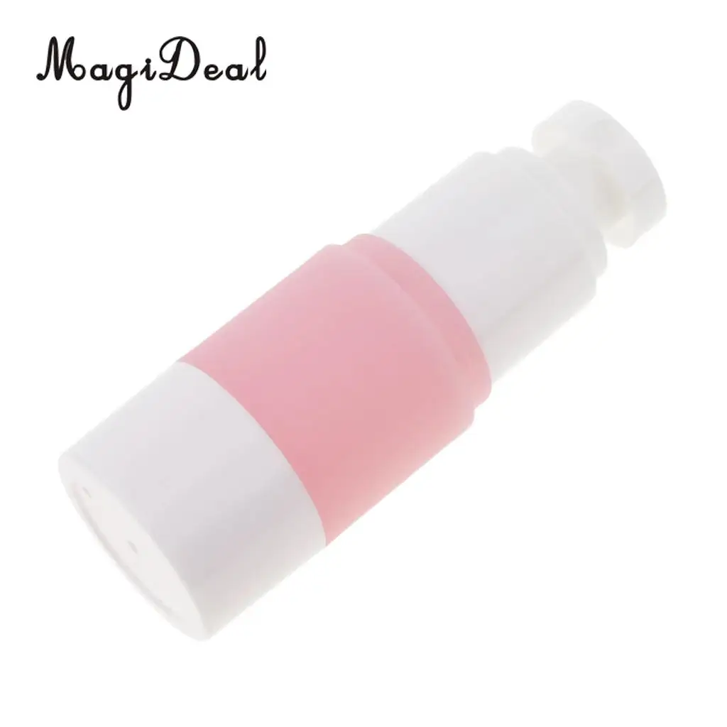 Sterile Airless Bottle Frosted Pink Vacuum Pump Bottle Lotion Sunscreen Serum Container Travel Refillable Bottles 15/30/50/100ML