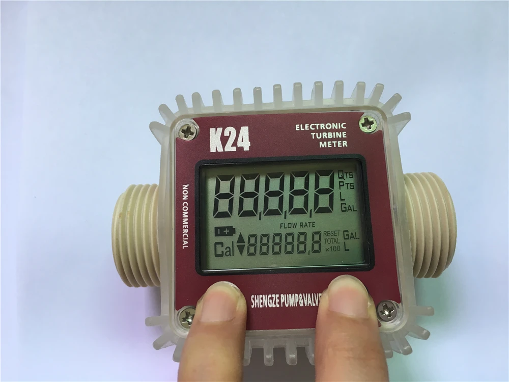 K24-RM Digital Turbine flow sensor meter disply  (7)