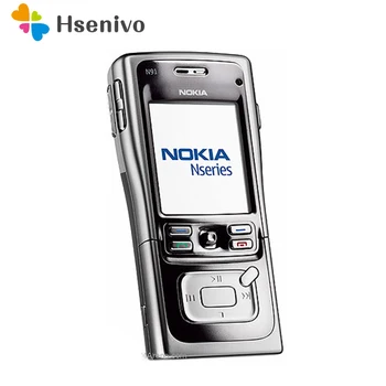 Перейти на Алиэкспресс и купить Оригинальный мобильный телефон Nokia N91, разблокированный, 8 ГБ, 4 Гб, 3G, Wi-Fi, обновленный, на арабском и русском языках