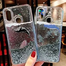 Мягкий чехол Dyna mi c жидким зыбучим песком для Xiao mi Pocophone F1 mi A1 A2 Lite 5X6X8 9 SE MAX 3 2 2S Red mi 7 6 Pro NOTE 5 6 Plus