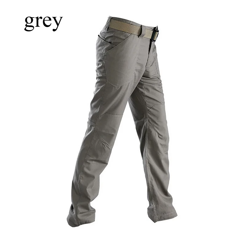 Высокое качество открытый ESDY Спорт водонепроницаемый охота кемпинг альпинистские тактические военные прямые помехи брюки для мужчин - Цвет: grey