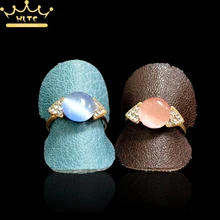 Ювелирные изделия из кожи, 200 шт./лот, стойка для колец, держатель для сережек, демонстрационная подставка для колец