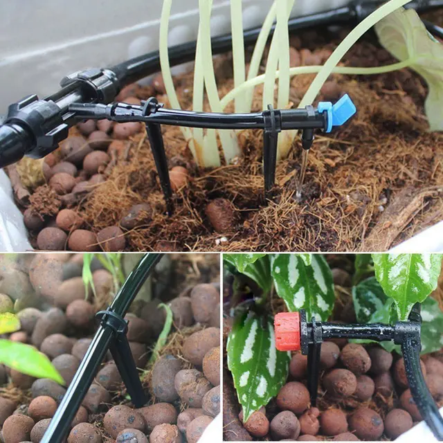25m Hose Garden Watering System Drip Irrigation System 20 Drippers Irrigation Plant Automatic Self Watering Micro Drip