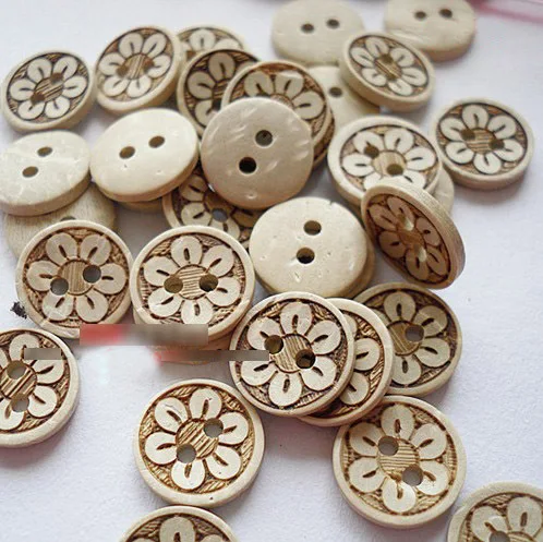 

13mm Brown Coconut Shell 4 Holes Sewing Buttons Scrapbooking 100pcs Knopf Bouton Free Shipping 022009021
