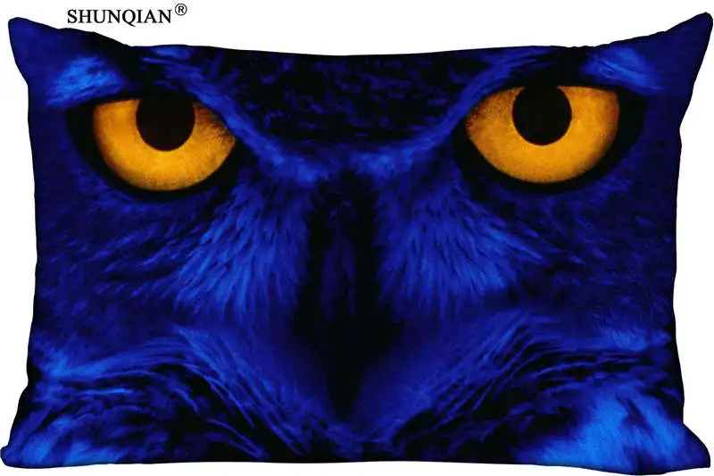 New Owl Art Fantasy Pillow Case Custom Wedding Pillowcase Cover Cases