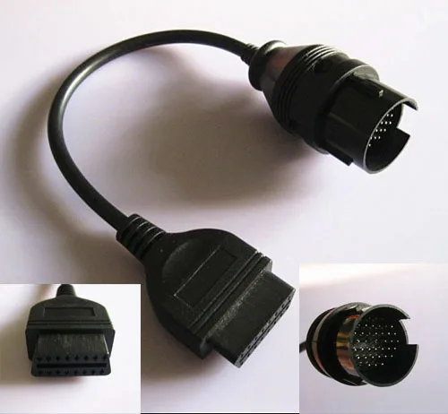 

Free Shipping MERCEDES BENZ 38 Pin To 16 Pin OBD2 OBD 2 Adapter Cable