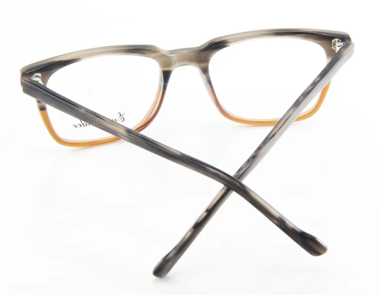 Глаз чудо высокого качества мужские винтажные оправа для очков в ретростиле очки из ацетата Occhiali Degli Uomini