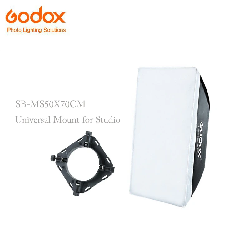 

Godox SB-MS50X70CM Camera Softbox with Universal Mount for Studio Strobe Flash Light 20"x27"