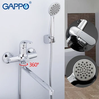 

GAPPO Bathtub Faucet bathroom faucet taps wall mounted chrome bathtub mixer bath mixer sink faucet waterfall wall shower head