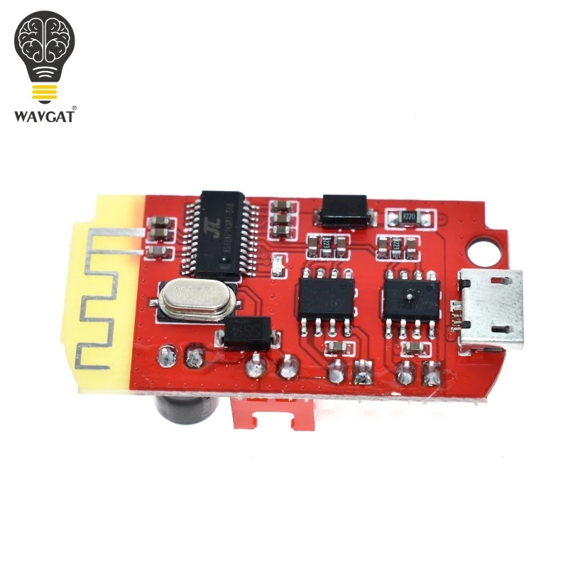 WAVGAT DC 3 7 В 5 в Вт Цифровой усилитель звука двойная плата DIY Bluetooth динамик