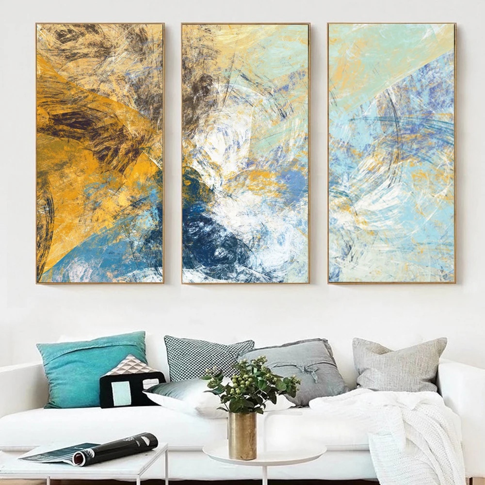 

Modern Abstract Colorful Psychedelic Canvas Art Print Painting Poster Texture,Wall Art Picture For Home Decoration No Frame