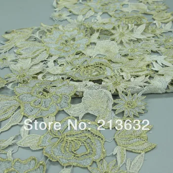 

POs50 - water soluble embroidery fabric accessories textile wire Fine embroidered cloth wholesale Water soluble embroidery yarn