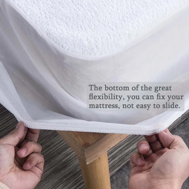 160X200 махровый наматрасник Водонепроницаемый Матрас протектор ...