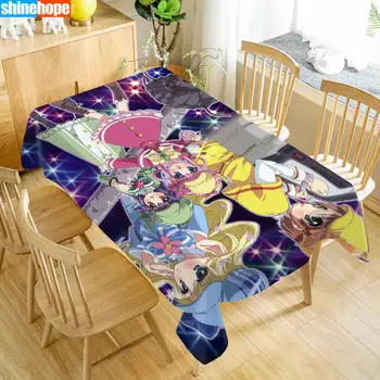 

Flip Flappers Tablecloth Washable Cloth Thicken Oxford Rectangular Table Cloth for Wedding Customizable size 100X140cm/140X200cm