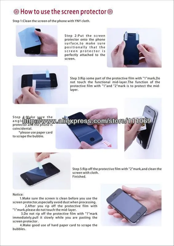 Protetor de Tela Clara para Apple Preço de Fábrica Transmitância com Alta Lot. Ems Free. Ipad Air 5 Alta Qualidade 500 Pcs - Dhl 21 Telefonia e Comunicação