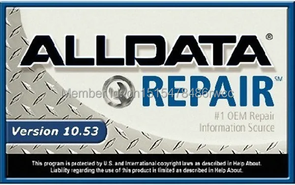  V10.53 todos los datos están listos para trabajar con el software Alldata y el software mitchell 20