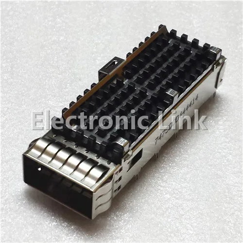 

* Authentic 747500044QSFP + shield steel belt cooler 1X1 single free solder press Compliant Pin