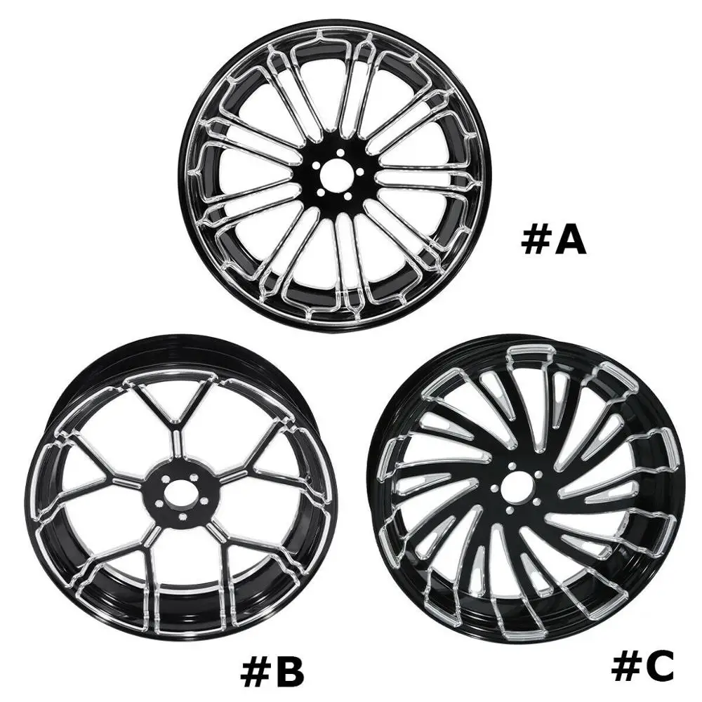 Мотоцикл 18 &quotx 5 5&quot обод заднего колеса для Harley Touring Road King Electra Street Glide FLTR FLHT FLHR Non ABS