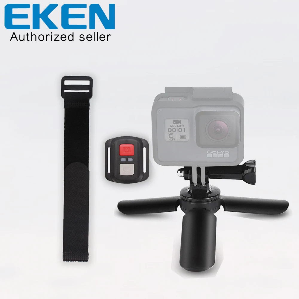 

for EKEN Camera H9 H9r H5s Plus H6s H8r H7S H9r Plus V50 Pro H9s Remote control with Tripod Kits Mini tripod accessories