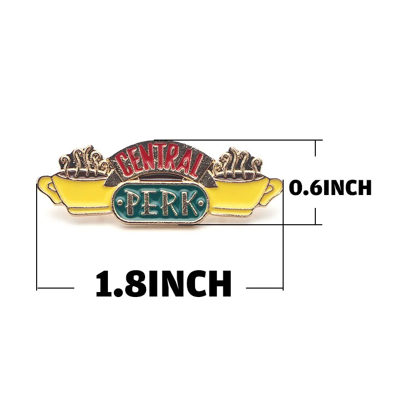 P2961 Dongmanli друзья ТВ шоу эмаль булавки броши мультфильм креативная металлическая брошь булавки значок ювелирные изделия