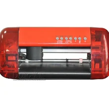 Режущий плоттер для сетки гибкий ПВХ лазерный резак Cutok DC240 PU ПВХ Виниловый резак, A4 размер мини портативный настольный резак плоттер