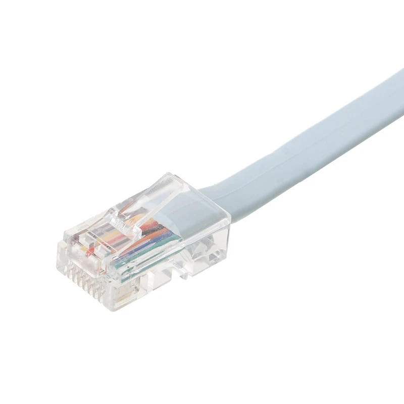 Jinshengda USB 2.0 RJ45 RS232 последовательный консольный кабель синий для маршрутизатора cisco переключатель