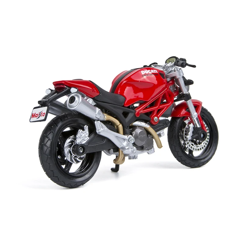 Maisto 1:18 модели мотоциклов Ducati Monster 696 красный литой под давлением мото миниатюрная гоночная игрушка для коллекции подарков