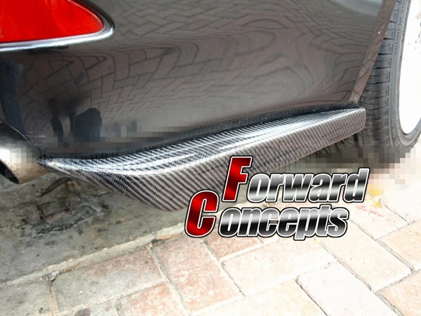 

FOR CARBON FIBER 2006-2010 IS250 IS300 IS350 BODYKITS REAR LIPS SPLITTERS APRONS CANARDS