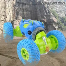 Игрушки для детский Радиоуправляемый автомобиль 2,4 ГГц пульт дистанционного управления автомобиль восхождение автомобиль радио-управление светодиодные автомобили четыре колеса DriveOff-Road Racing