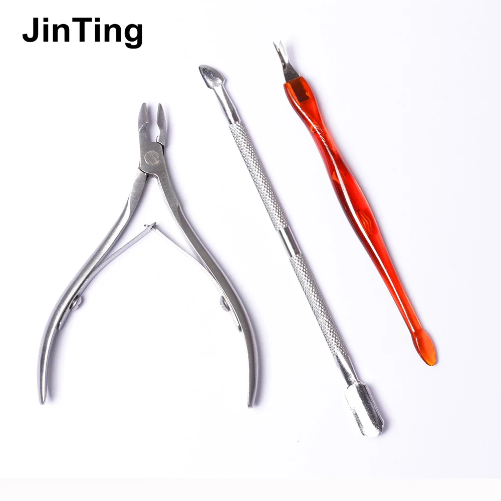 Nail Cuticle Nipper Tool Cutter Trimmer Pusher Remover Cutter Clipper
