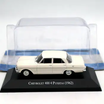 

IXO Altaya 1:43 Chevrolet 400 4 Puertas 1962 White Diecast Models Limited Edition Collection Miniature Toys Car