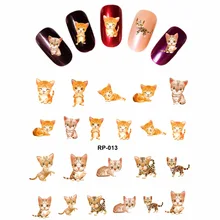 NAIL ART BEAUTY NAIL STICKER WATER DECAL SLIDER CARTOON LOVELY CUTE CAT font b PUSSY b