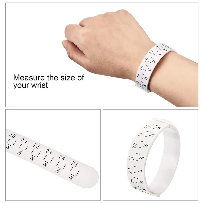 

High Quality Ring sizer UK/US Official British/American Finger Measure Gauge Men and Womens Sizes A-Z Jewelry Accessory Measurer