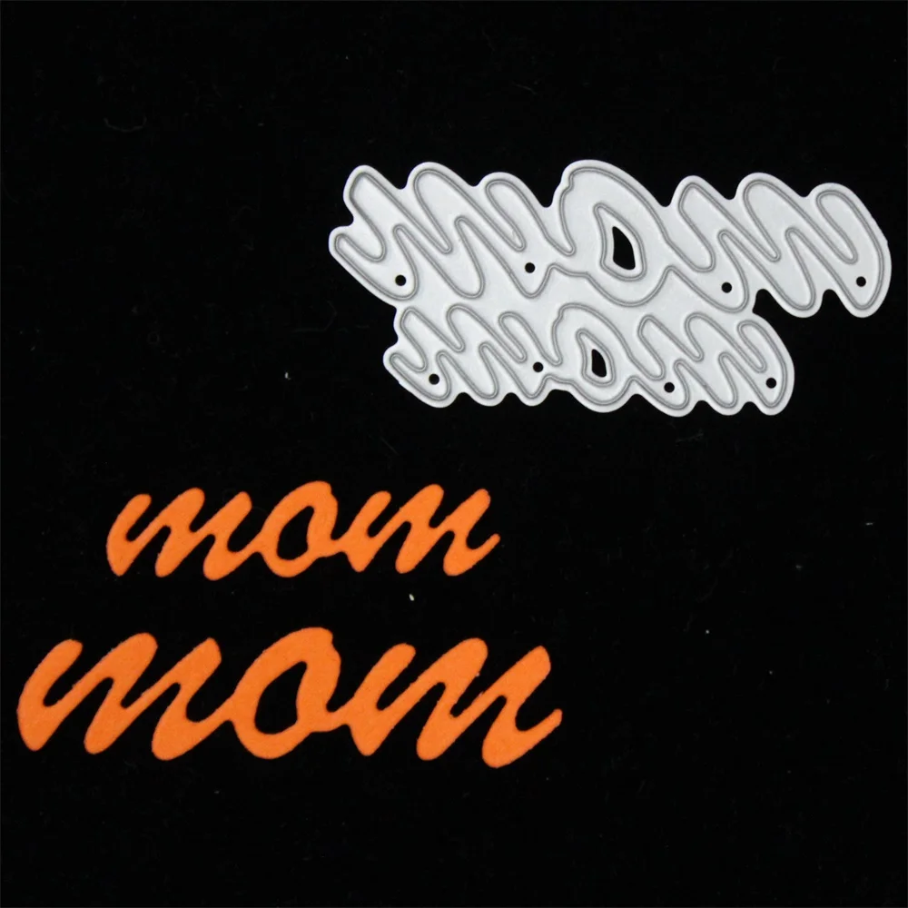 

KSCRAFT Mom Metal Cutting Dies Stencils for DIY Scrapbooking/photo album Decorative Embossing DIY Paper Cards