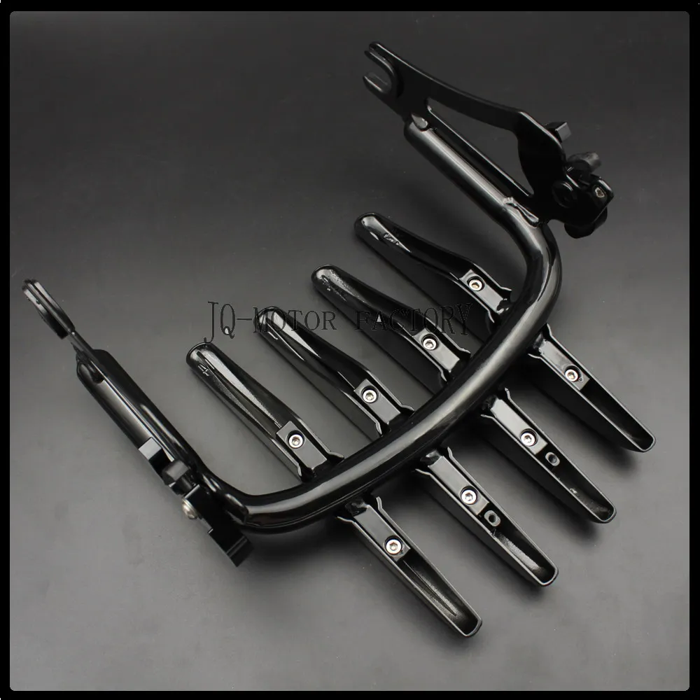 

2017 New Black Detachable Stealth Luggage Rack For Harley FLHXSE/2/3 FLTRSE3 2009-2016 Free Shipping
