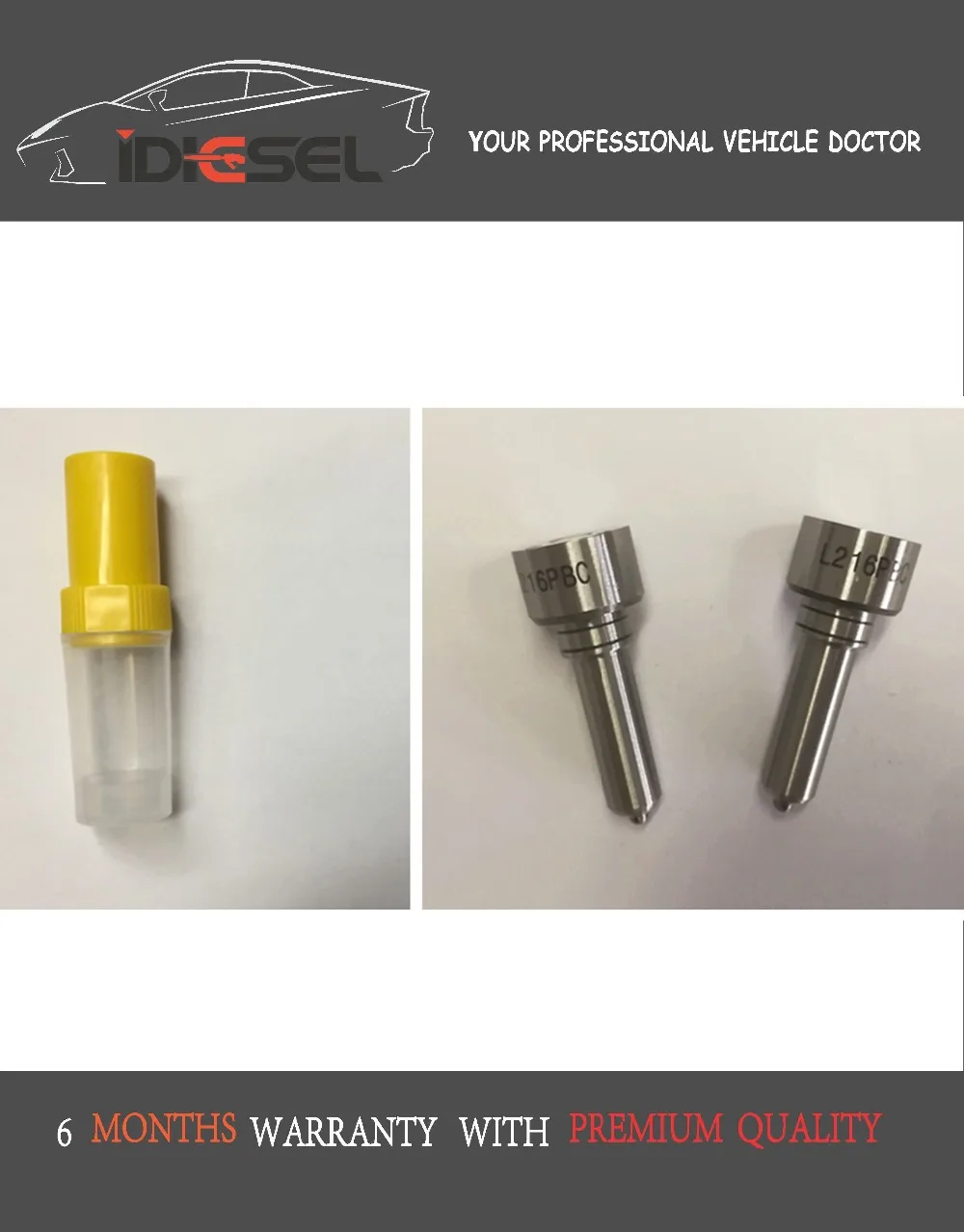 High Quality Common Rail Nozzle L216PBCin Fuel Injector from