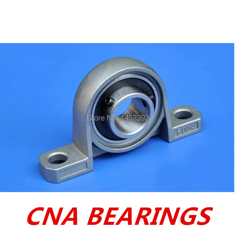 

4 pcs NEW 17mm caliber Zinc Alloy mounted bearings KP003 UCP003 P003 insert bearing pillow block bearing housing