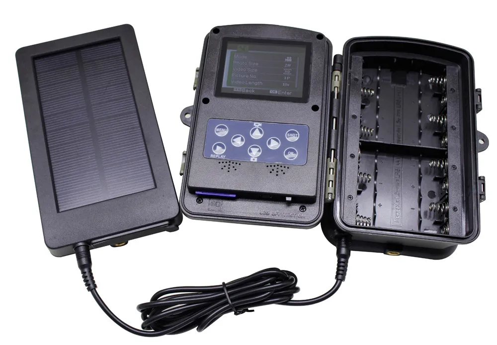 

Lowest Price Solar Charger Battery Panel KitCompatible with all Trail Cameras Model Power Bank For Drop Shipping