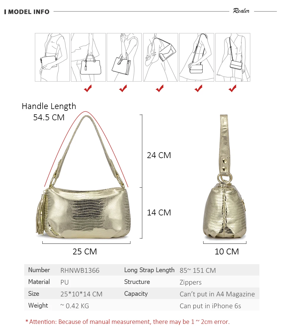 Bolsas de ombro