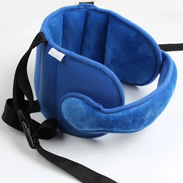 Безопасное детское сидение на голову поддержка сна подушка Детская Шея коляска мягкая подушка для путешествий спальный ремень NSV775