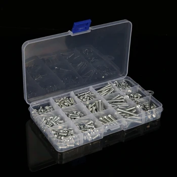 

DIY Boxed oval head philips screw nut bolt shim M3 M4 M5 M6 household screws set