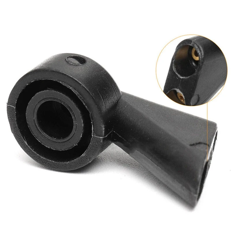 

Plastic Car Window Windshield Rear Wiper Washer Nozzle Spray Jet For Audi A3 A4 A6 Q7 Black