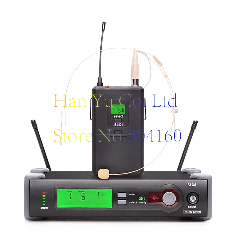 UHF SLX24/BETA58A Профессиональный Беспроводной беспроводной микрофон петличный микрофон наушники одноканальный