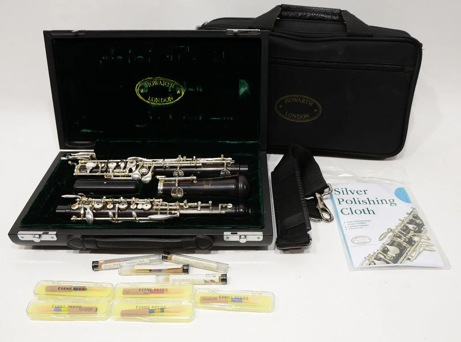 Howarth Oboe S50C Professional Conservatoire System With 2 Cases Reeds