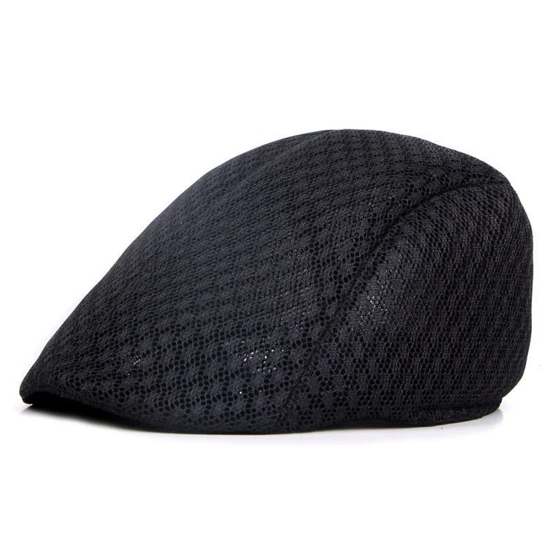 men with beret Men's Hat Berets Cap Golf Driving Sun Flat Cap Fashion Cotton Berets Caps for Men Casual Peaked Hat Visors Casquette Hats male beret cap