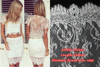 

Lace Material Guipure Fabric lace for Wedding dress woman clothing apparel sewing & fabric african swiss voile lace High quality